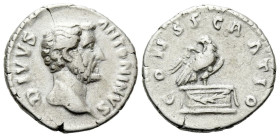 Divus Antoninus Pius Denarius Rome After 161