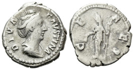 Diva Faustina I Denarius Rome After 141