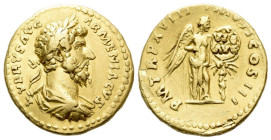 Lucius Verus, 161-169 Hybrid Aureus Aureus circa 164 - Ex Harmers of London sale 5, lot 59.