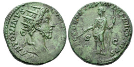 Commodus, 177-192 Dupondius circa 181-182