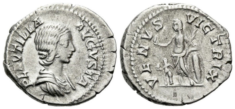 Plautilla, wife of Caracalla Denarius Rome circa 200-202, AR 19.50 mm., 3.27 g....