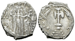Constans II, with Constantine IV. 641-668 Miliaresion Constantinople circa 659-668