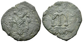 Leontius, 695-698 Follis Syracuse 695-698