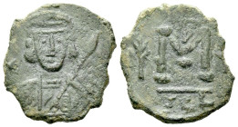 Tiberius III, 698-705 Follis Siracusa 698-705
