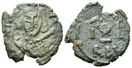 Tiberius III Apsimar. AD 698-705 Follis Ravenna circa 698-705