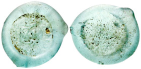 Glass weight solidus V-VI cent.