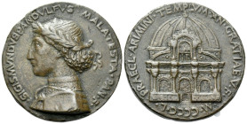 Rimini Medal Dated 1450. Later cast