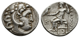 Kings of Macedon. Antigonos I Monophthalmos, as Strategos of Asia, 320-306/5 BC. In the name and types of Alexander III. Drachm, Kolophon circa 310-30...