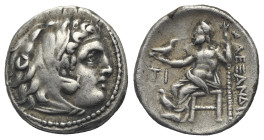 Kings of Macedon. Alexander III 'the Great', 336-323 BC. Early posthumous issue. Drachm, Sardes circa 320/19 BC. AR 16.35 mm, 4.19 g. 
VF