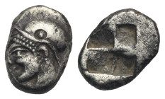 Ionia, Phokaia. Diobol circa 521-478 BC. AR 11.17 mm, 1.31 g.
About VF