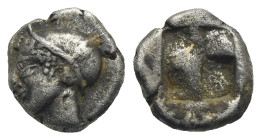 Ionia, Phokaia. Diobol circa 521-478 BC. AR 9.95 mm, 1.35 g.
About VF