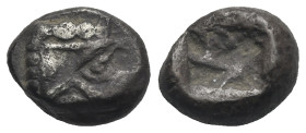 Lycia, Phaselis (?). 1/3 Stater circa 550-480 BC. AR 12.54 mm, 2.73 g. 
Rare. About VF