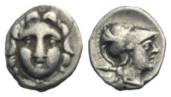 Pisidia, Selge. Obol circa 300-190 BC. AR 10.93 mm, 0.87 g. 
VF