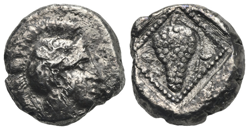 Cilicia, Soloi. Stater circa 385-350 BC. AR 19.32 mm, 9.66 g.
Toned. Rare variet...