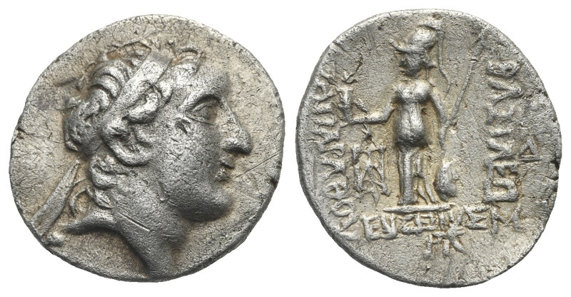 Kings of Cappadocia. Ariarathes V Eusebes Philopator, circa 163-130 BC. Drachm, ...