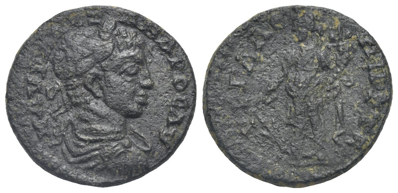 Phrygia, Hyrgaleis. Severus Alexander, 222-235. Assarion dated (Tζ) CY 306 (= 22...