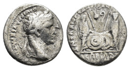 Augustus, 27 BC.-14 AD. Denarius, Lugdunum circa 2 BC.-12 AD. AR 16.13 mm, 3.28 g.
Good Fine