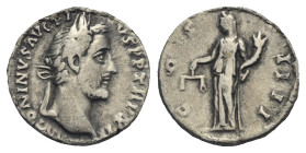 Antoninus Pius, 138-161. Denarius, Rome 148-149. AR 17.28 mm, 3.10 g.
About VF
From a Swiss collection, formed before 2005.