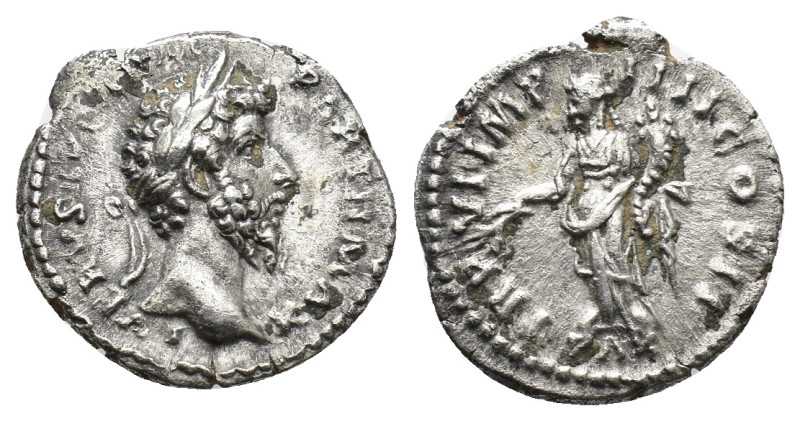 Lucius Verus, 161-169. Denarius, Rome 166. AR 17.53 mm, 3.22 g.
VF