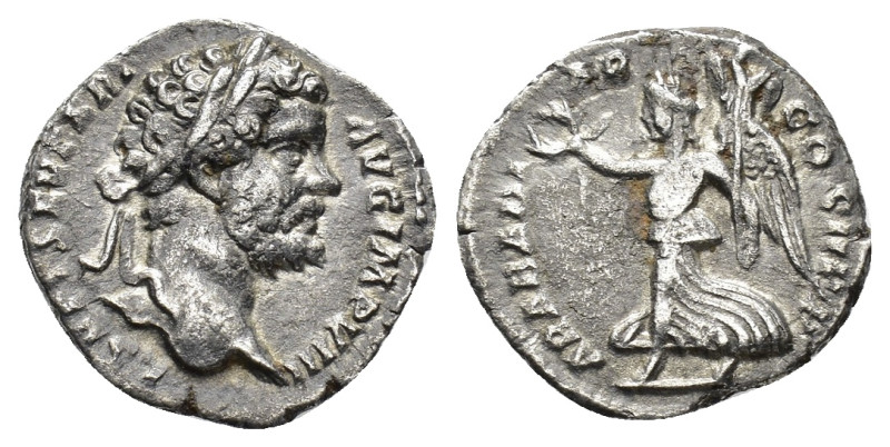 Septimius Severus, 193-211. Denarius, Rome circa 196-197. AR 17.26 mm, 2.40 g.
A...