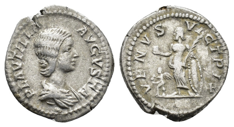 Plautilla, wife of Caracalla, 202-205. Denarius, Rome circa 204. AR 18.28 mm, 3....