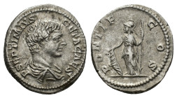 Geta, as Caesar, 198-209. Denarius, Rome circa 203-208. AR 17.84 mm, 2.90 g. 
VF