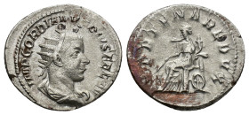 Gordian III, 238-244. Antoninianus, Rome 243-244. AR 23.26 mm, 4.00 g. 
Scratches and surface oxidation. About VF