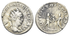 Saloninus, as Caesar, 255-259. Antoninianus struck under Gallienus and Valerianus I, Antioch circa 257-260. AR 19.84 mm, 3.16 g.
Good Fine

From a Swi...