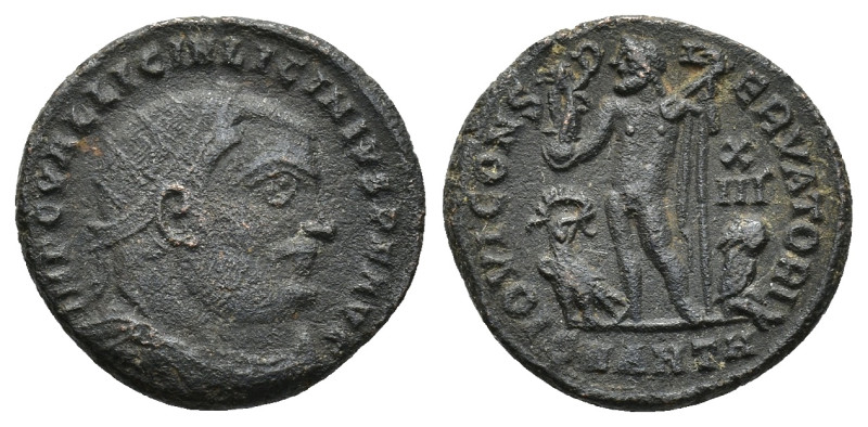 Licinius I, 308-324. Follis, Antioch 9th officina circa 321-323. Æ 18.6 mm, 3.33...