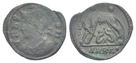 Constantinus I 'the Great', 306-337. City Commemorative Series. Follis, Cyzicus circa 332/3-335. Æ 19.30 mm, 1.76 g. 
From worn obverse die and minor ...