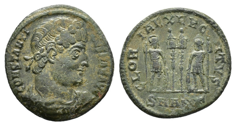 Constantinus I 'the Great', 306-337. Follis, Antioch circa 330-335. Æ 17.23 mm, ...