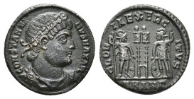 Constantinus I 'the Great', 306-337. Follis, Antioch, 3rd officina circa 330-335. Æ 16.86 mm, 2.11 g.
Good VF