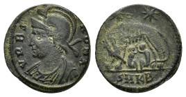 Constantinus I 'the Great', 306-337. City Commemorative Series. Follis, Cyzicus 2nd officina circa 335-336. Æ 16.33 mm, 2.65 g.
VF