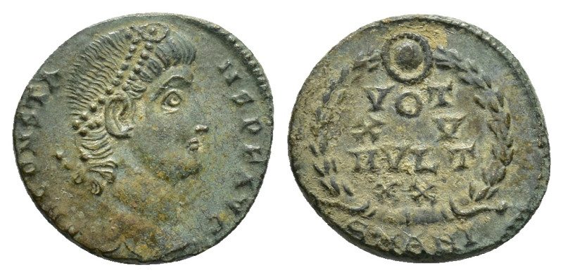 Constans, as Augustus, 337-350. Follis, Antioch circa 347-348. Æ 14.77 mm, 1.99 ...