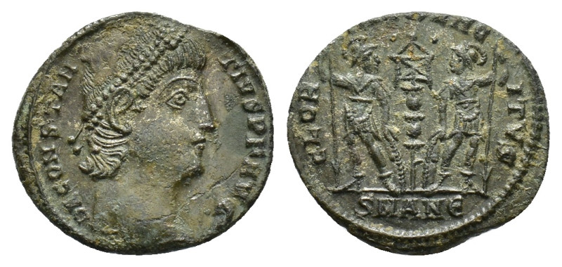 Constantius II, as Augustus, 337-361. Follis, Antioch 337-347. Æ 15.52 mm, 1.45 ...