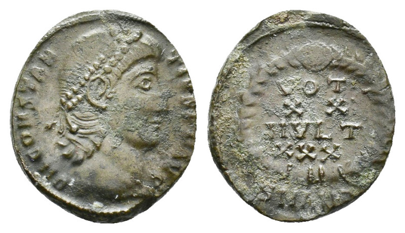 Constantius II, as Augustus, 337-361. Follis, Antioch 347-348. Æ 13.47 mm, 1.75 ...