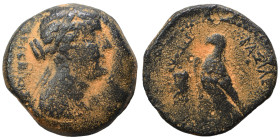 PTOLEMAIC KINGS of EGYPT. Berenike II, circa 244/3-221 BC. Ae (bronze, 7.25 g, 20 mm), uncertain mint on the Levantine Coast. BEPENIKHΣ [BAΣIΛIΣΣHΣ] D...