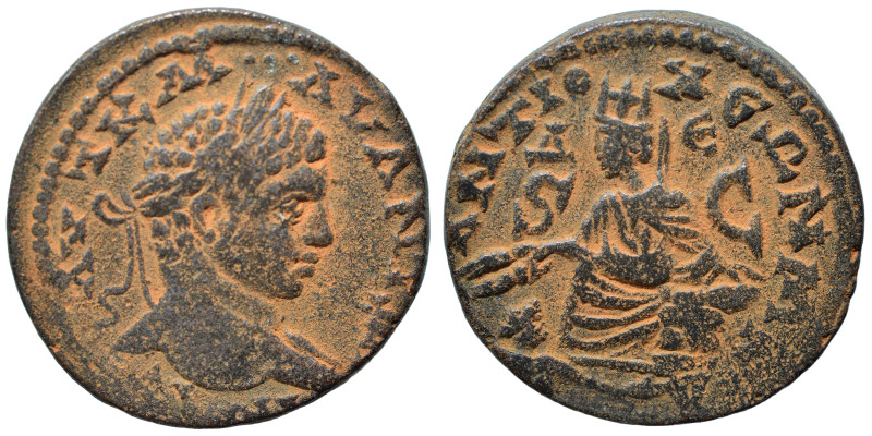 SYRIA. Seleucis and Pieria. Antioch. Elagabalus, 218-222. Ae (bronze, 12.43 g, 2...