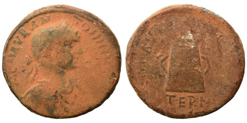 PHOENICIA. Sidon. Elagabalus, 218-222. Ae (bronze, 16.36 g, 28 mm). Laureate, dr...