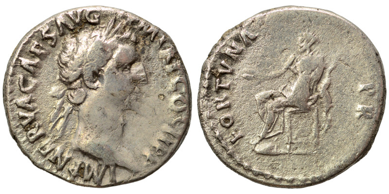 Nerva, 96-98. Denarius (silver, 3.00 g, 17 mm), Rome. IMP NERVA CAES AVG PM TR P...