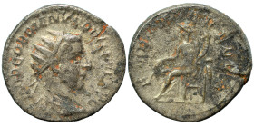 Gordian III, 238-244. Antoninianus (silver, 3.97 g, 23 mm), Antioch. IMP GORDIANVS PIVS FEL AVG Radiate, draped and cuirassed bust right. Rev. FORTVNA...