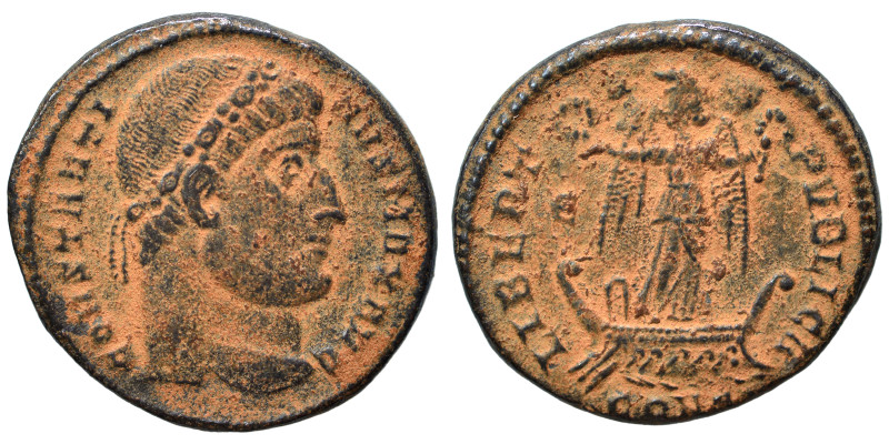 Constantine I, 307/310-337. Follis (bronze, 3.19 g, 19 mm), Constantinople. CONS...