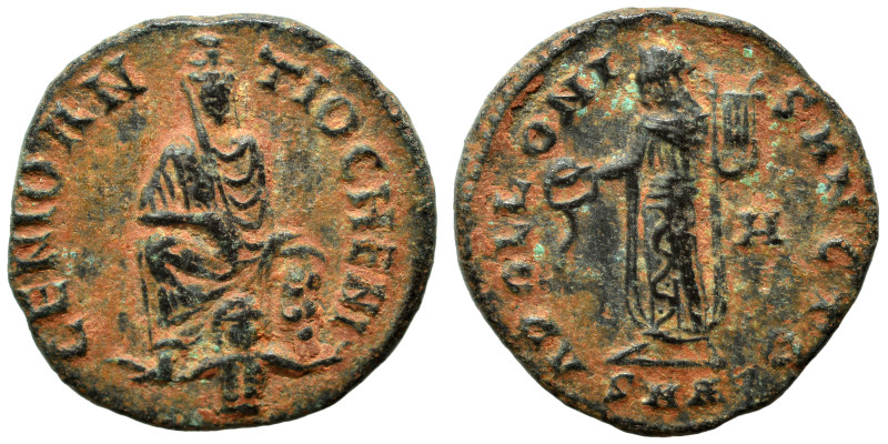 Time of Maximinus II, 310-313. Follis (bronze, 1.41 g, 15 mm), ‘Persecution’ iss...