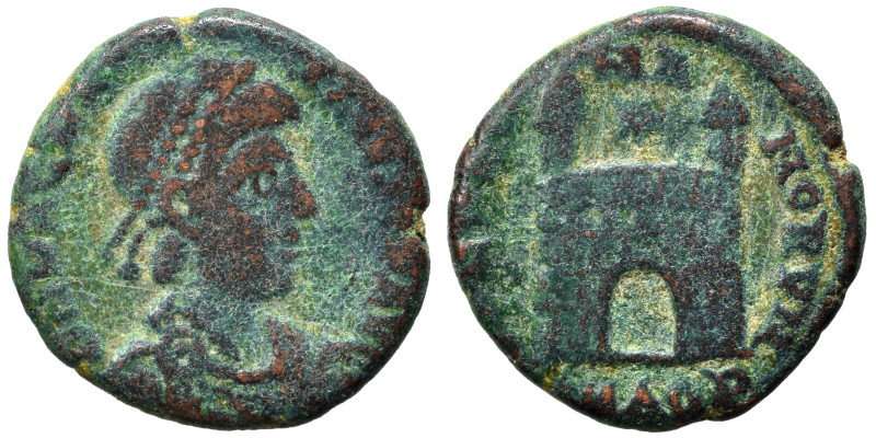 Magnus Maximus, 383-388. Ae (bronze, 1.13 g, 12 mm), Aquileia. D N MAG MAXIMVS P...