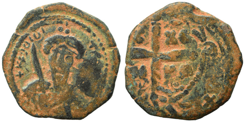 CRUSADERS. Principality of Antioch. Tancred, regent, 1101-1112. Follis (bronze, ...