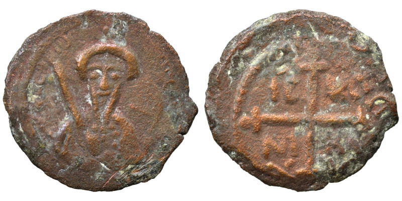 CRUSADERS. Principality of Antioch. Tancred, regent, 1101-1112. Follis (bronze, ...