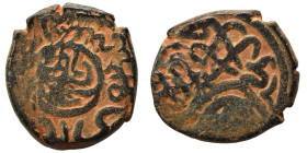 Mamluks. Fals (bronze, 3.05 g, 16 mm). Nearly very fine.