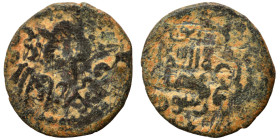 Islamic. Ae (bronze, 1.11 g, 15 mm). Nearly very fine.