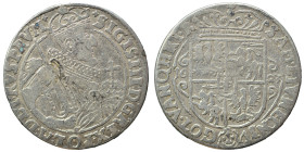 POLAND. Sigismund III Vasa, 1587-1632, 1/4 Thaler (silver, 6.37 g, 29 mm), 1623. Good fine.