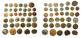 Group lot of 36 Ancient coins, mostly Greek, some repatinated. G - VF. As seen, no return